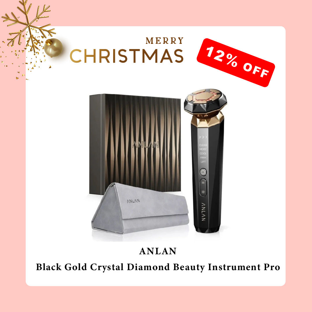 ANLAN Black Gold Crystal Diamond Beauty Instrument Pro