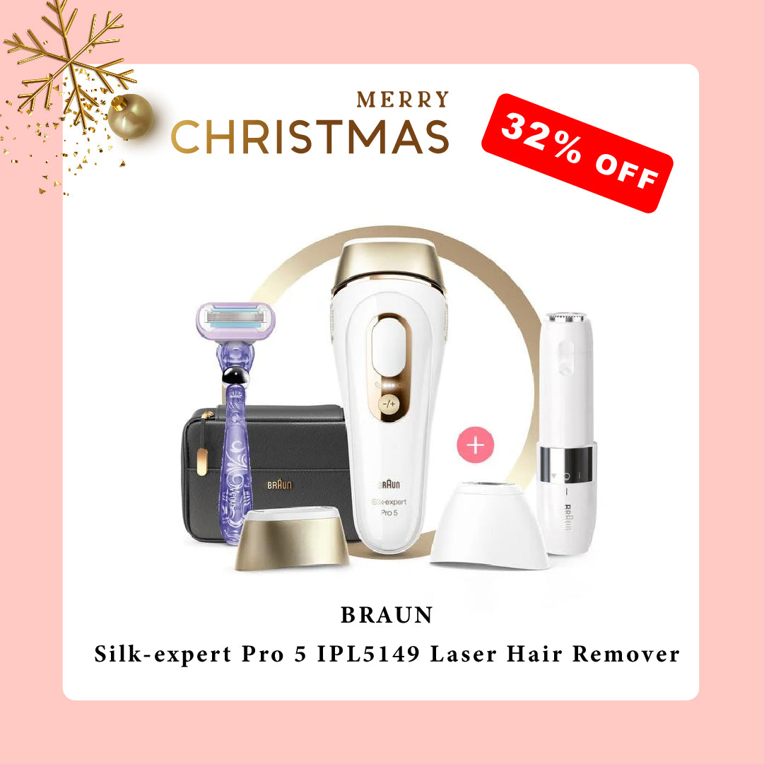 Penghilang Rambut Laser BRAUN Silk-expert Pro 5 IPL5149