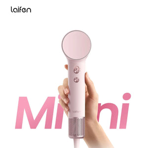 LAIFEN Mini secador de pelo de alta velocidad (rosa)