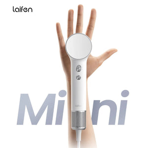 LAIFEN MINI HIGH SPEED HAIR DRYER WHITE