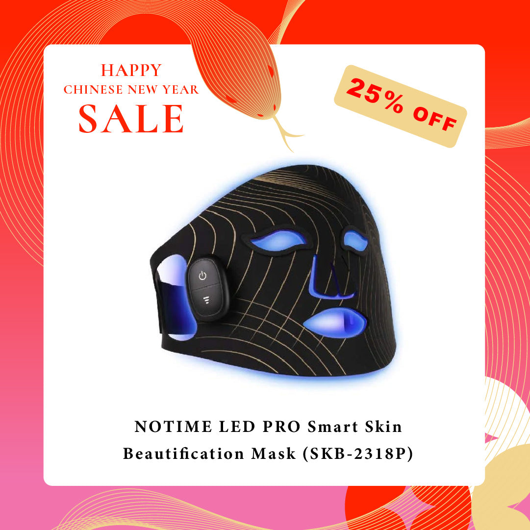 NOTIME LED PRO Masker Kecantikan Kulit Cerdas (SKB-2318P)