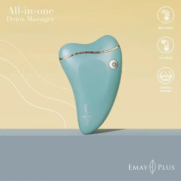 EMAY PLUS EP-409C All-in-One Detox Massager (Ash Blue)