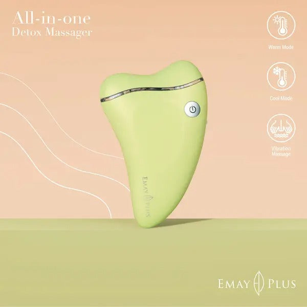 EMAY PLUS EP-409C All-in-One Detox Massager (Avocado Green)